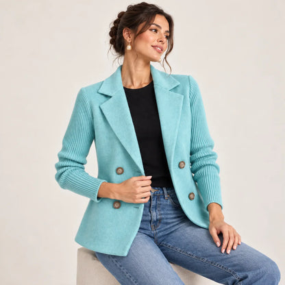 Éloïse — veste bleu clair