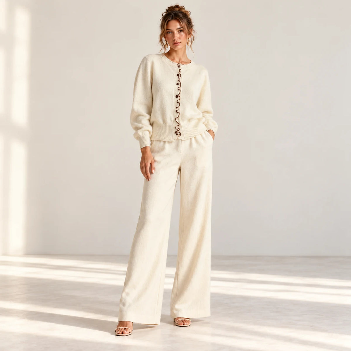 Juliette — Beige — silhouette complète en studio